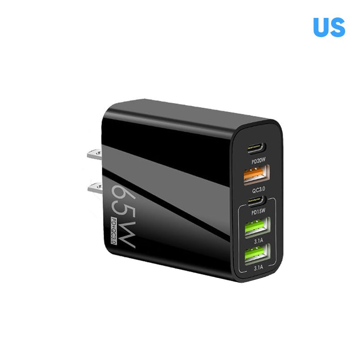 Lisslune | Multi-Port-Adapter 65W Fast Charger - US Standard