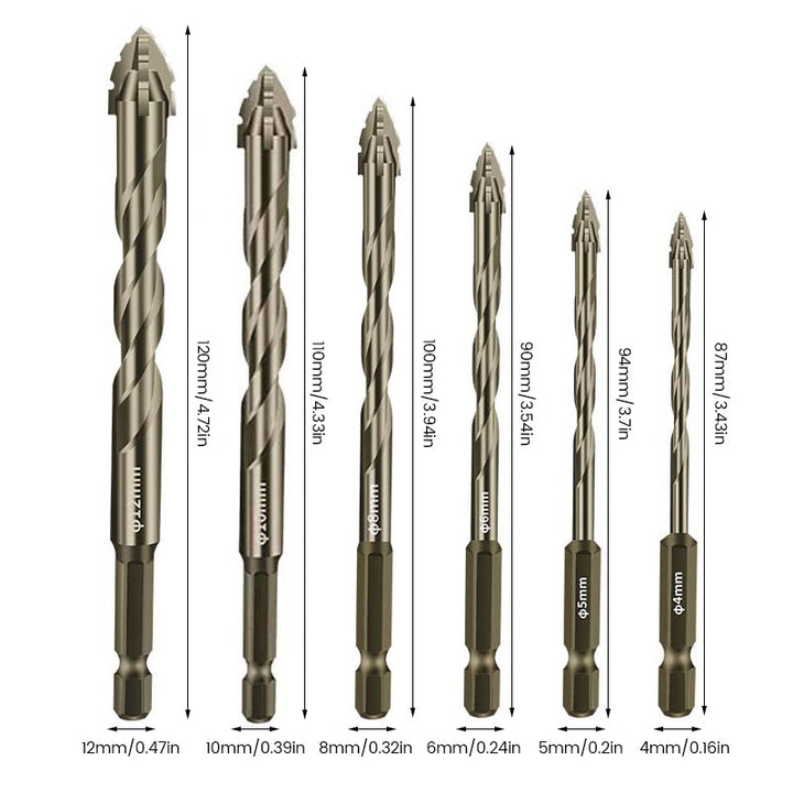 Lisslune | New Four-Blade Saw Cutter Eccentric Drill