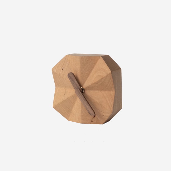 Lisslune | Solid Wood Creative Angular Clock