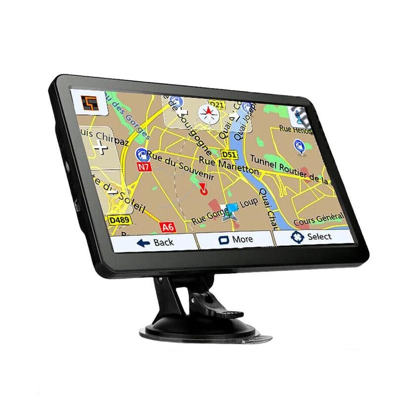 Lisslune | 7/5 Inch Car GPS Navigation Touch Screen 256MB+8G HD Car GPS Navigator EU AU US FM Vehicle GPS Navigators Car Accessories
