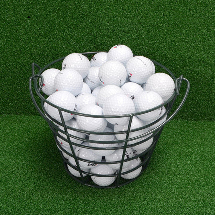 Lisslune | Metal Large Capacity Golf Basket Storage Bin
