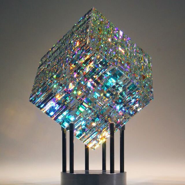 Lisslune | Fantasy magic chroma cube art decoration ornaments