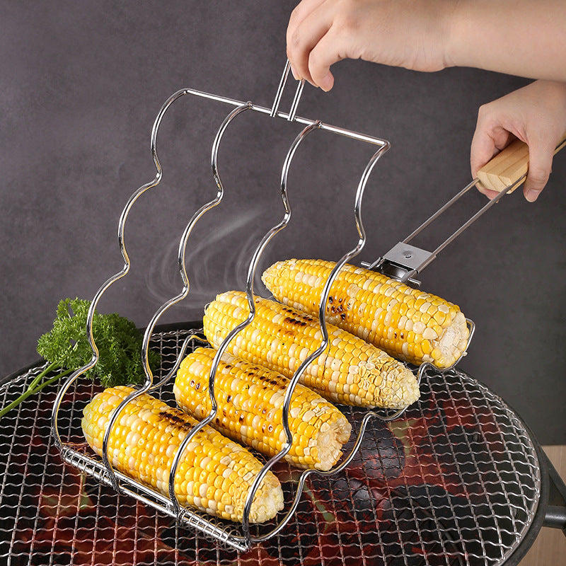 Lisslune | Stainless Steel Corn Grill Basket