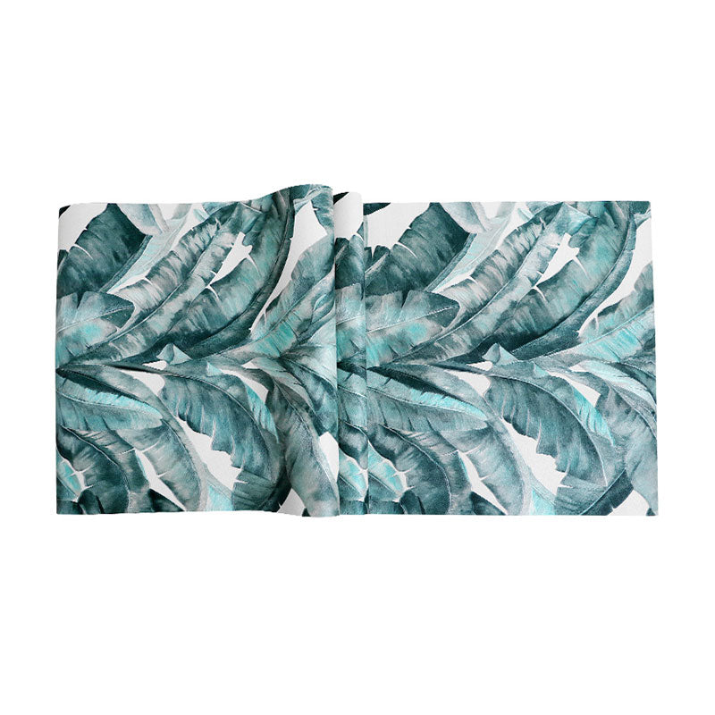 Lisslune | Tropical Banana Leaf Wall Covering for Accent Wall Contemporary Wallpaper, 33'