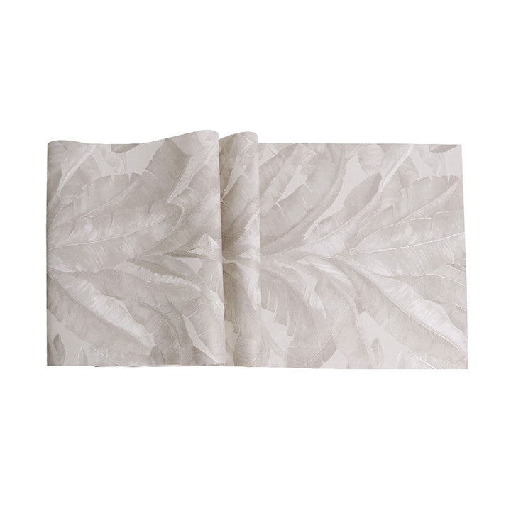 Lisslune | Tropical Banana Leaf Wall Covering for Accent Wall Contemporary Wallpaper, 33'