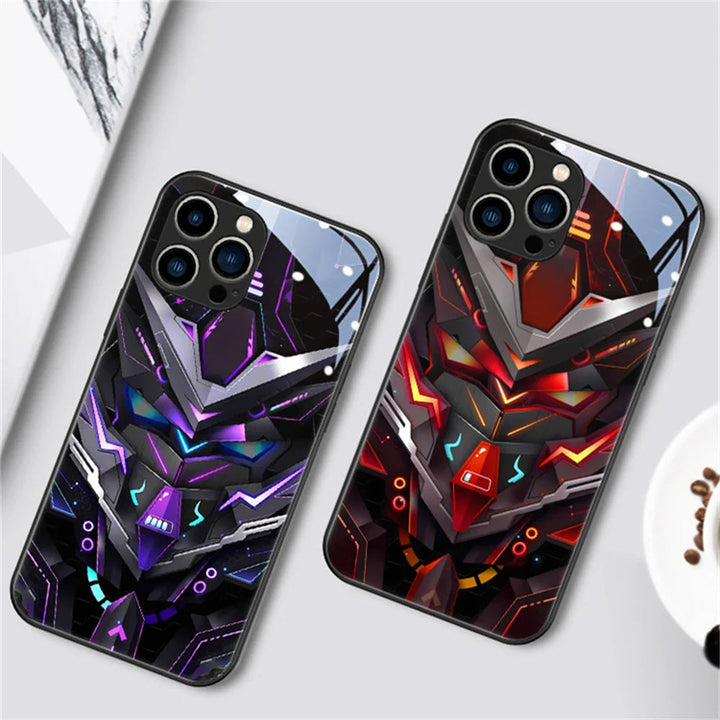 Lisslune | Cool Mecha Apple Smart Flash Phone Case