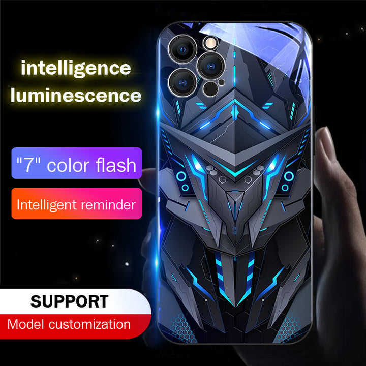 Lisslune | Cool Mecha Apple Smart Flash Phone Case