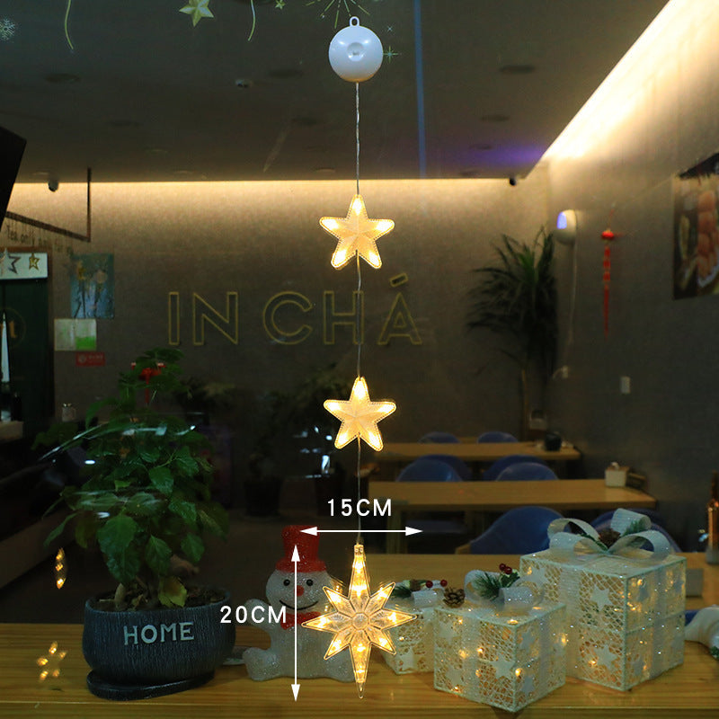 Lisslune | Christmas Window Lighting with Suction Cup