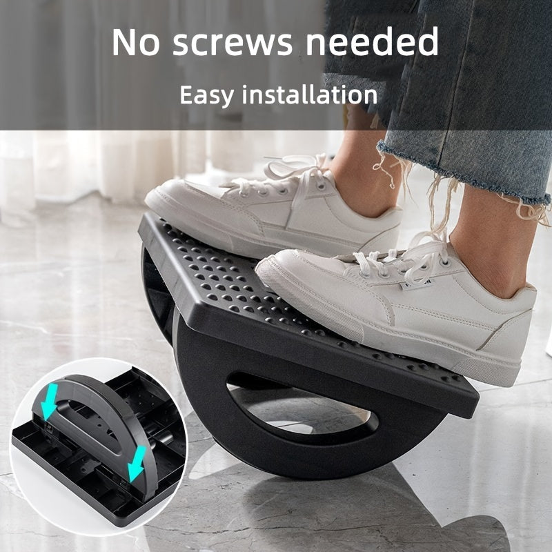 Lisslune | Ergonomic Footrest with Tiltable Surface – Non-Slip and Ready to Use