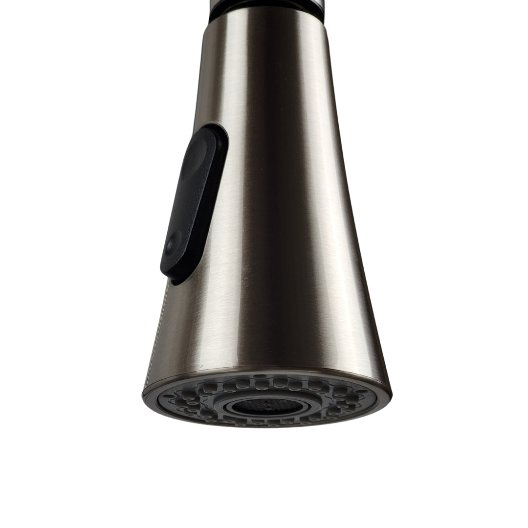 Lisslune | Kitchen mixer, faucet JF-7020S with pull-out spray, 2 modes, 400 mm