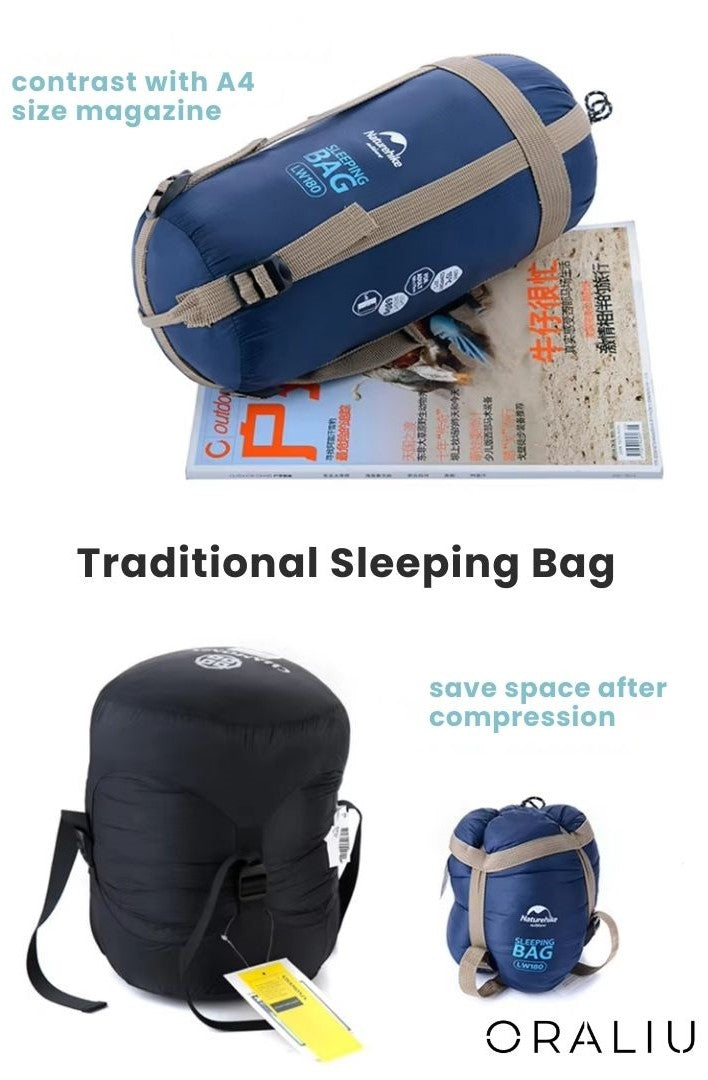 Lisslune | Summer Sleeping Bag – Lightweight & Compact for Camping