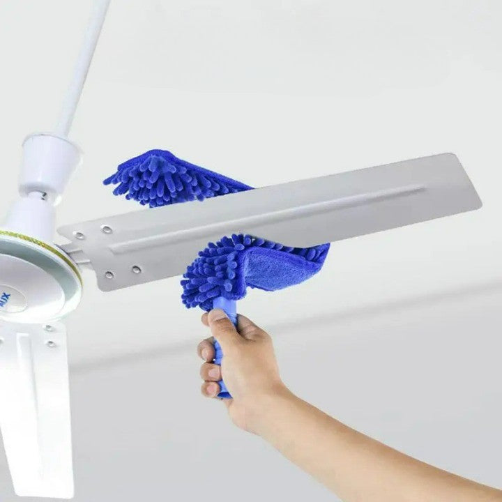 Lisslune | Long-Arm Microfiber Adjustable Ceiling Fan Cleaner