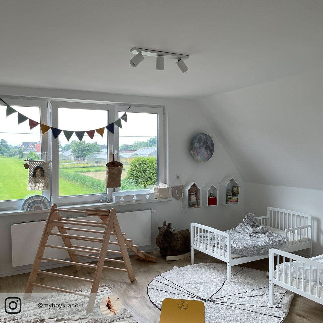 Lisslune | Ceiling Spotlight Fixture with 3 Adjustable Lights