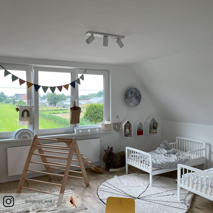Lisslune | Ceiling Spotlight Fixture with 3 Adjustable Lights
