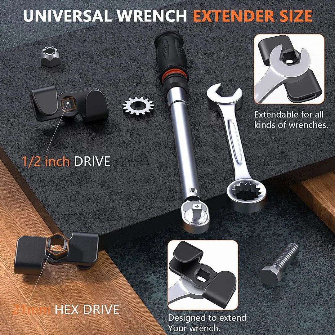 Lisslune | Wrench Extender Wrench Conversion Adapter