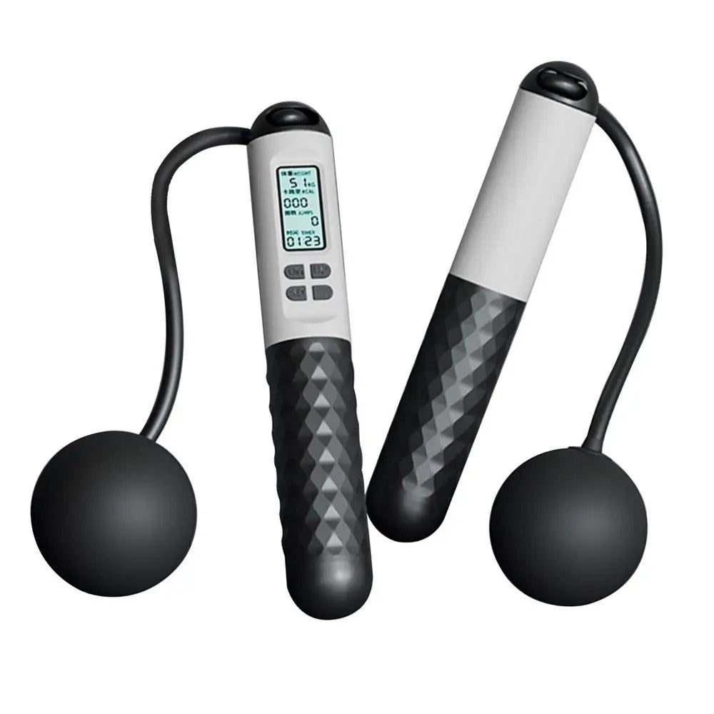 Lisslune | Wireless Jump Rope with Counter – Weighted Handles for Home Cardio Workouts