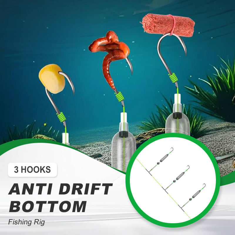Lisslune | 3 hooks Anti-drift bottom fishing rig