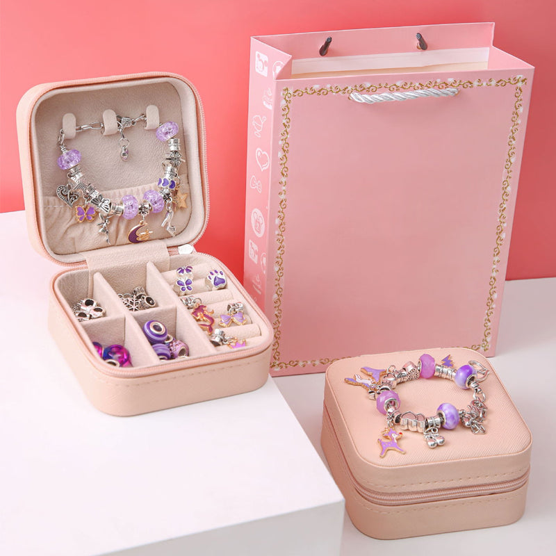 Lisslune | Handmade Bead Bracelet Set for Children