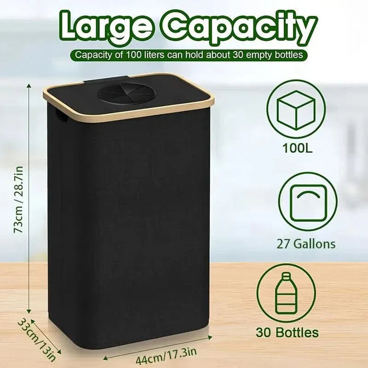 Lisslune | EcoBin - Large collapsible trash can