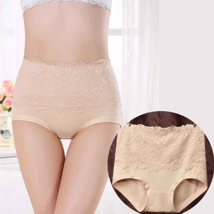 Lisslune | 4pcs/set High Elastic Lace Panties