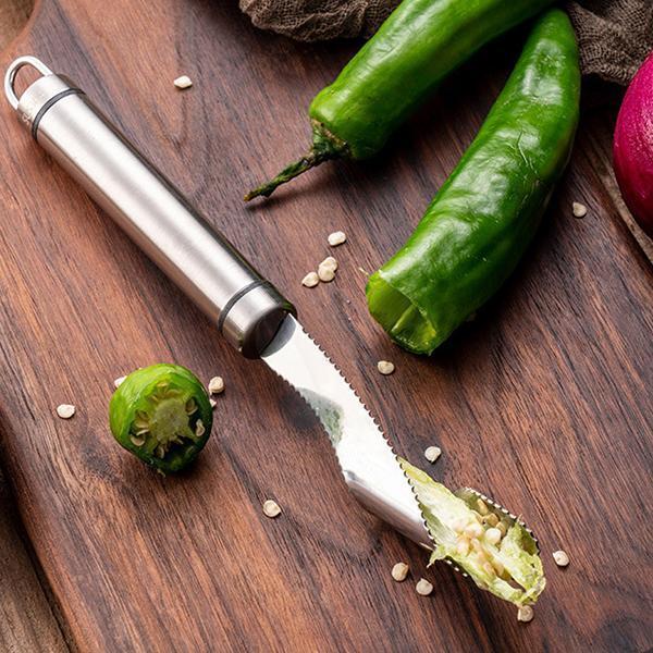 Lisslune | Stainless Steel Chili Seed Remover
