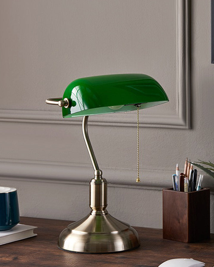 Lisslune | Classic Banker Lamp