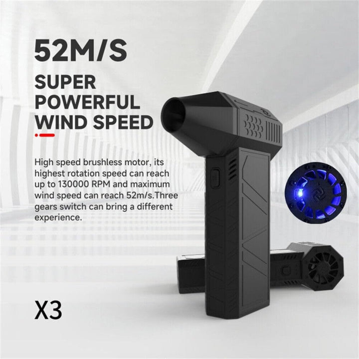 Lisslune | Portable Hurricane Turbo Fan