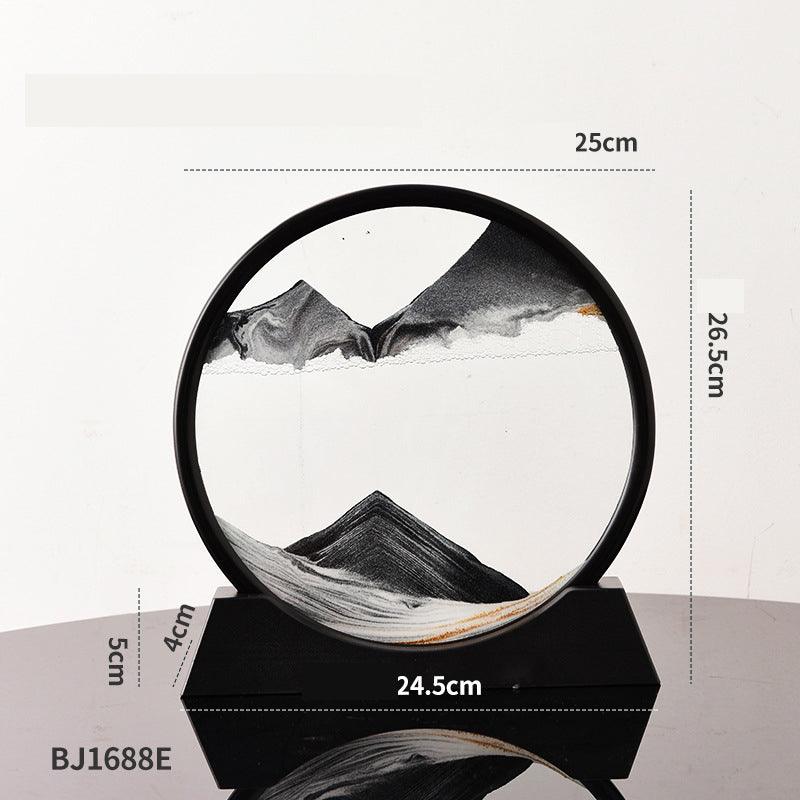 Lisslune | Fascinating 3D glass water sand art for a tranquil environment