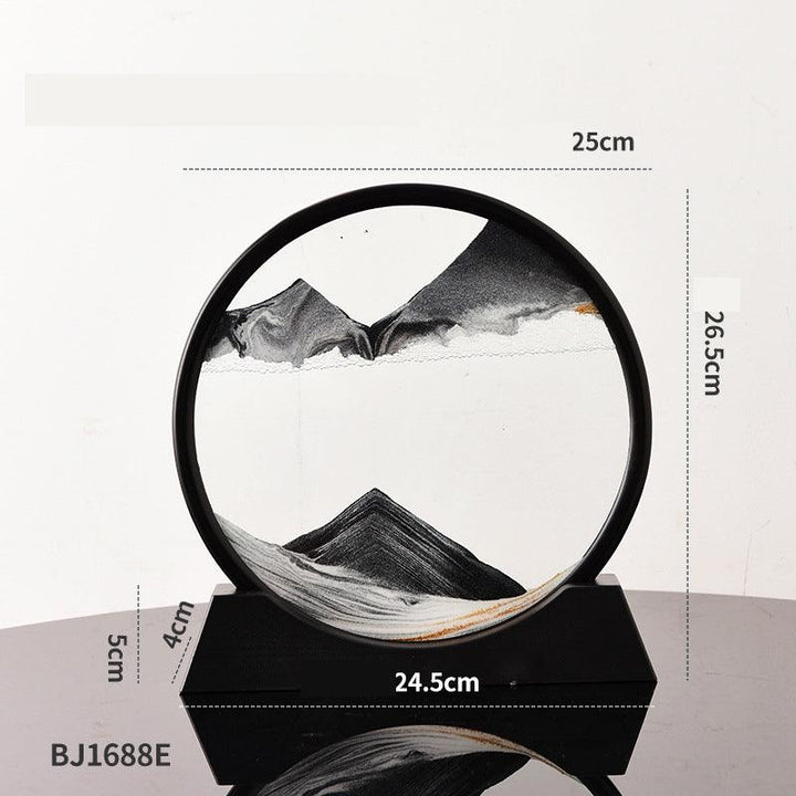 Lisslune | Fascinating 3D glass water sand art for a tranquil environment