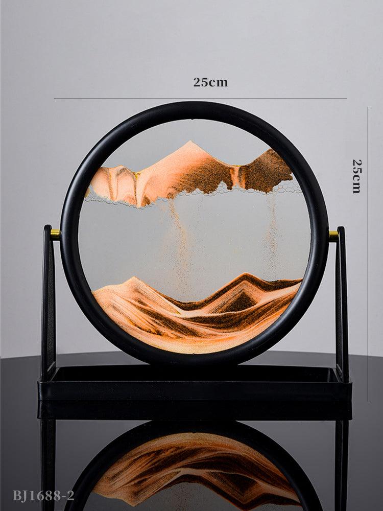 Lisslune | Fascinating 3D glass water sand art for a tranquil environment