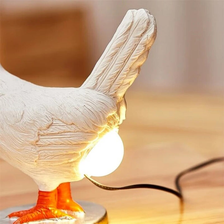 Lisslune | Frendorf Chicken Lamp - funny table lamp in the shape of a chicken