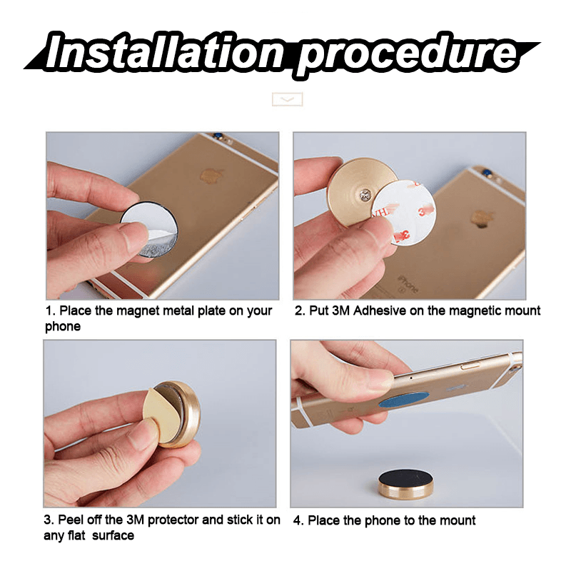 Lisslune | Magnetic Car Phone Holder