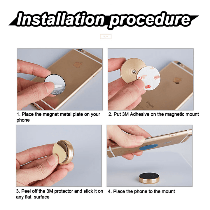 Lisslune | Magnetic Car Phone Holder