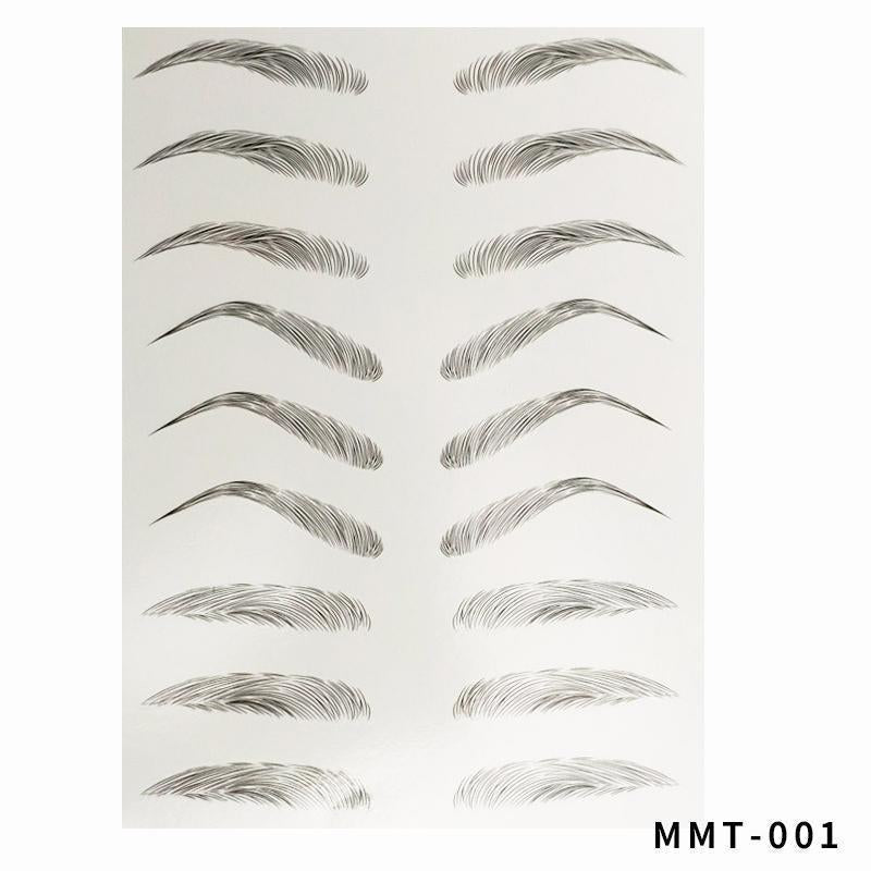 Lisslune | 4D Hair-like Authentic Eyebrows (2 Pieces)