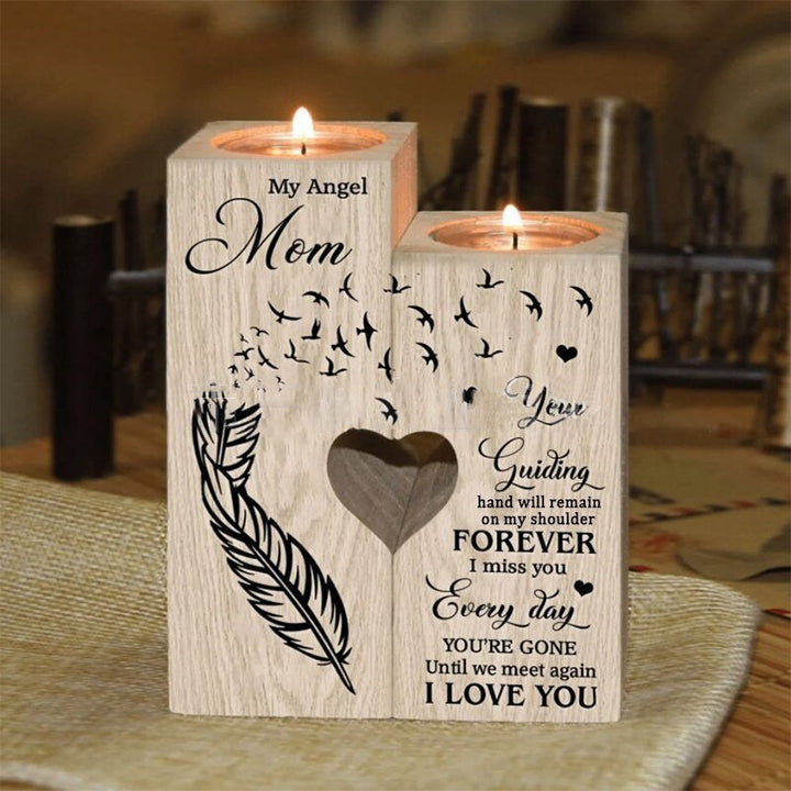 Lisslune | Creative candle holder made of wood