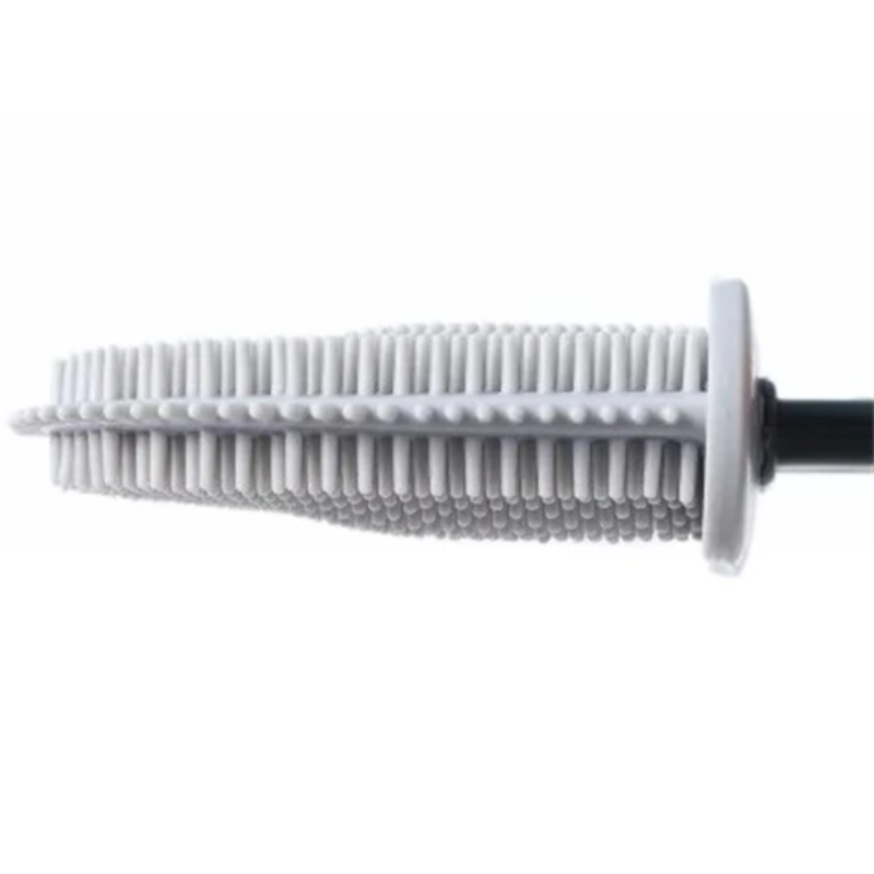 Lisslune | Silicone Toilet Brush | Flexible, Long-Lasting Bristles for Advanced Bathroom Hygiene