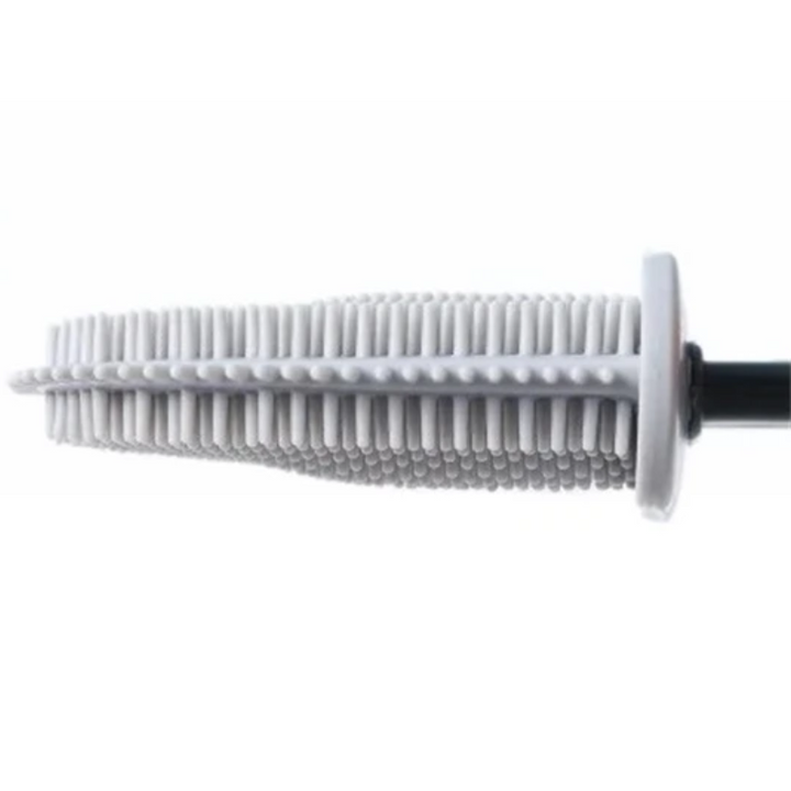 Lisslune | Silicone Toilet Brush | Flexible, Long-Lasting Bristles for Advanced Bathroom Hygiene