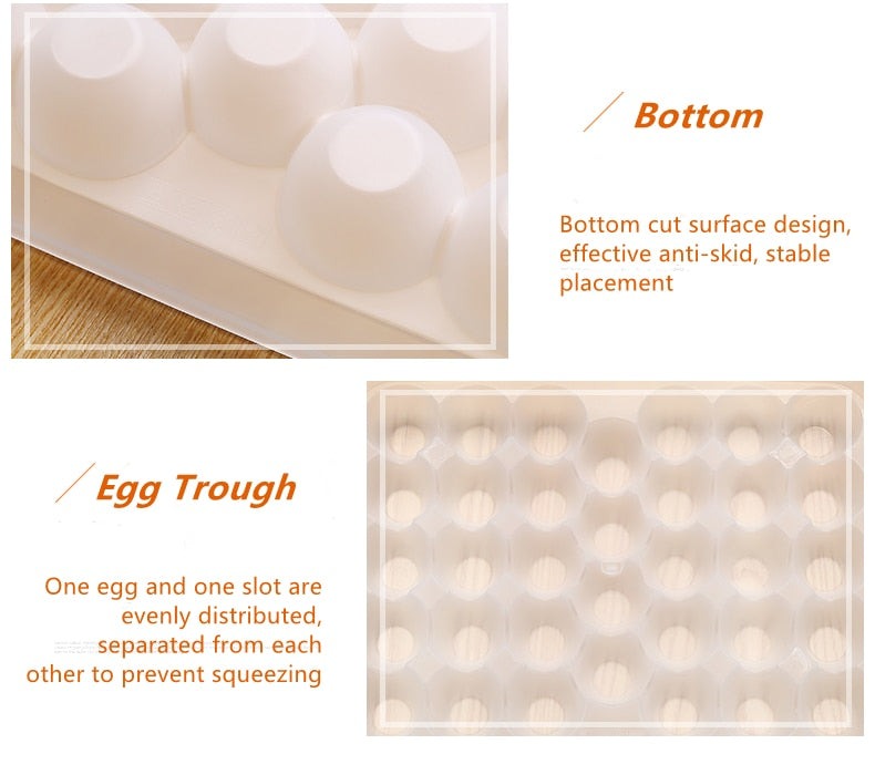 Lisslune | Japanese-Style Plastic Duck Egg Storage Box
