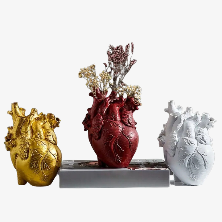 Lisslune | HeartVase Flower Vase - Unique Heart Vase