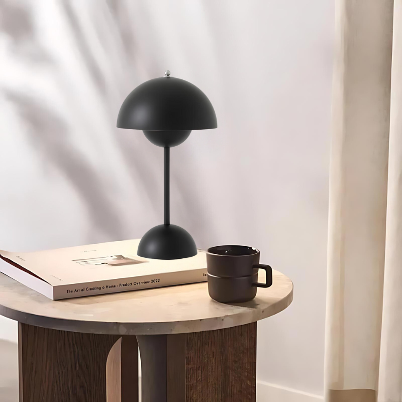 Lisslune | Modern table lamp in mushroom design with touch control