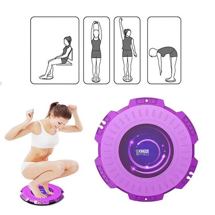 Lisslune | Compact and effective balance board for the waist