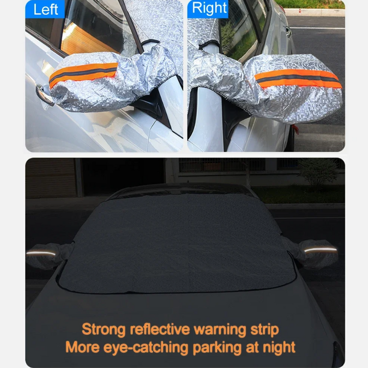 Lisslune | AllWeather Shield – Magnetic Windshield Protector for Car, Anti-Frost & UV