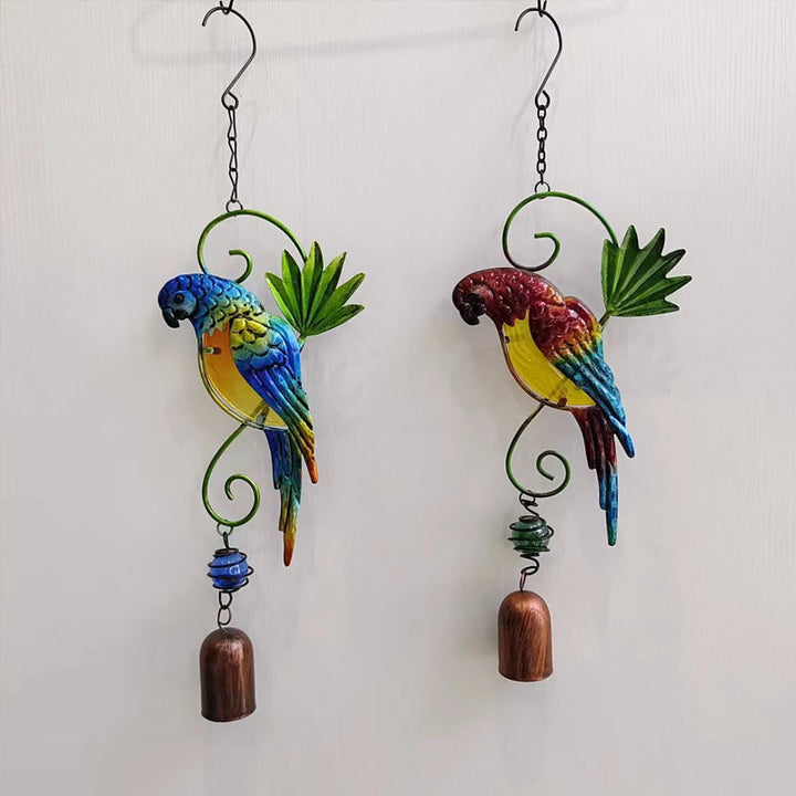 Lisslune | Three-dimensional parrot wind chime, hanging decoration