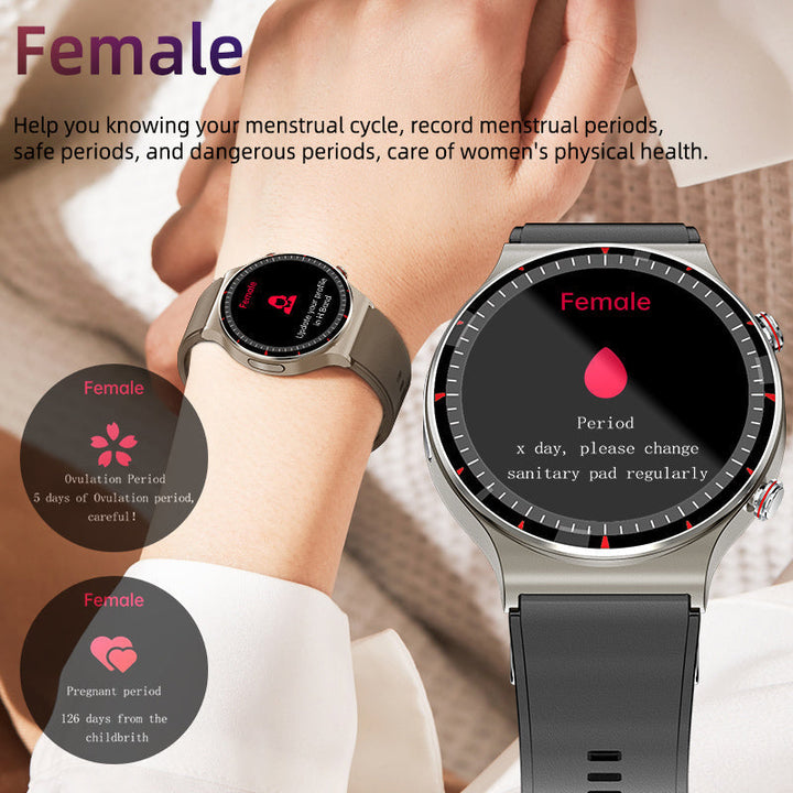 Lisslune | CFDA EKG Blood Oxygen Heart Rate Health Monitoring Smart Watch