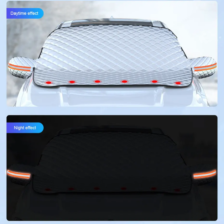 Lisslune | AllWeather Shield – Magnetic Windshield Protector for Car, Anti-Frost & UV