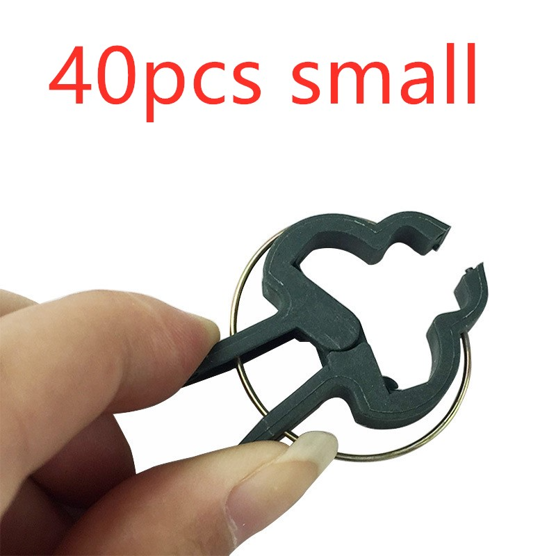 Lisslune | Garden clip set – plant loops for plant supports and garden care