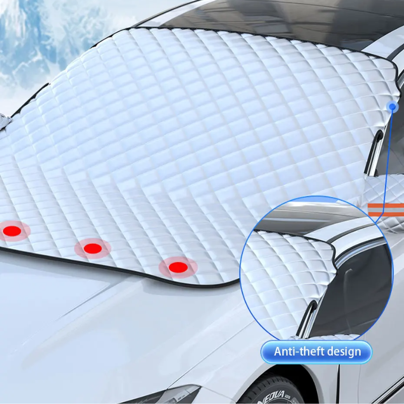 Lisslune | AllWeather Shield – Magnetic Windshield Protector for Car, Anti-Frost & UV