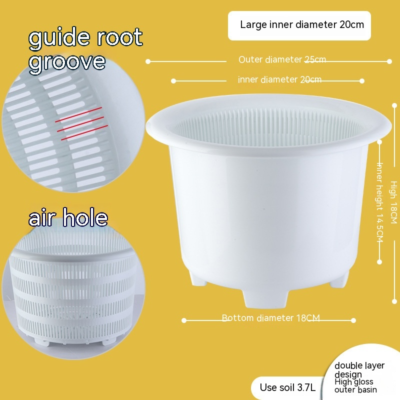 Lisslune | Breathable Root Control Pot for Plants – Ideal for Healthy Growth and Optimal Aeration