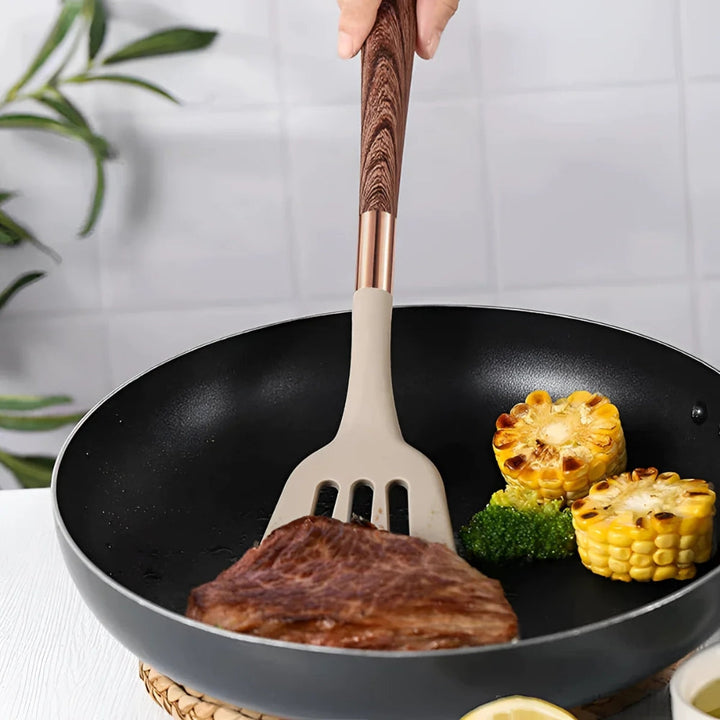 Lisslune | Luxe Silicone Cooking Utensils | 10 Pcs Set