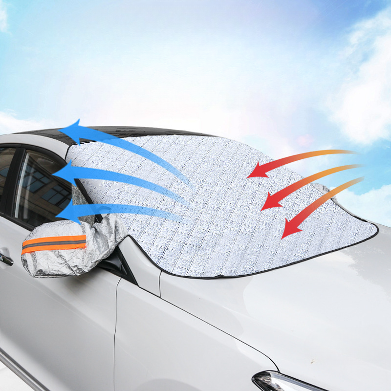 Lisslune | AllWeather Shield – Magnetic Windshield Protector for Car, Anti-Frost & UV